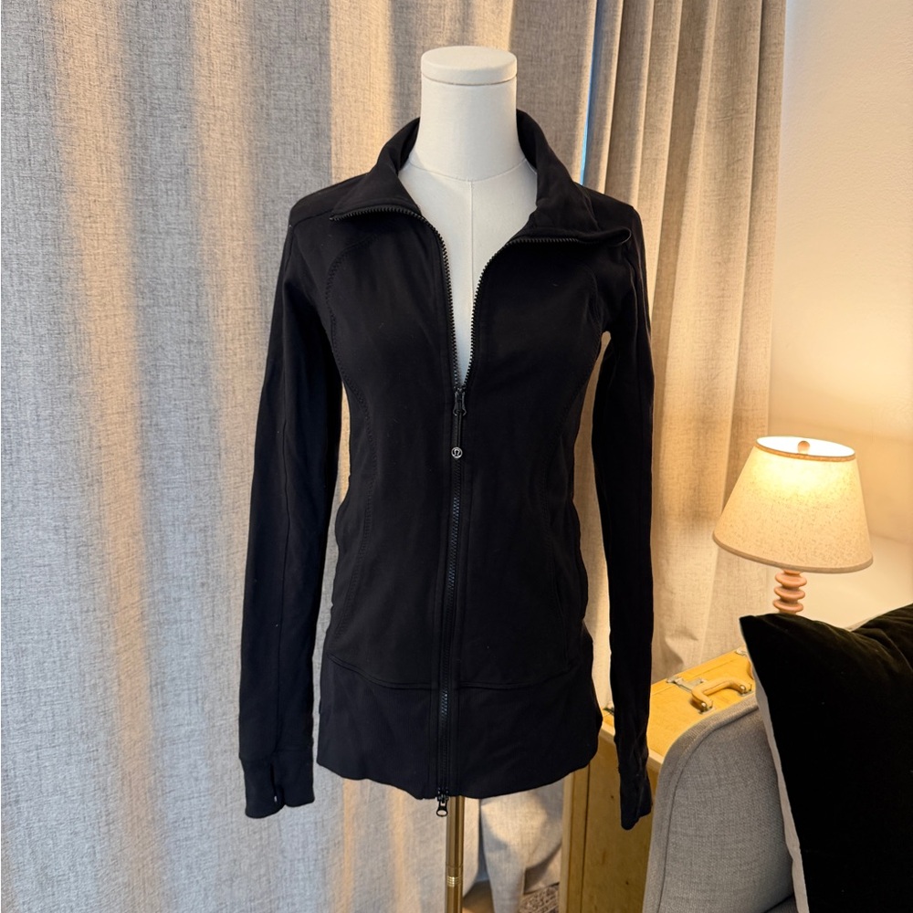 Lululemon Black Zip-Up Jacket Size 6